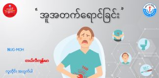 Appendicitis ( အူအတက်ရောင်ခြင်း )