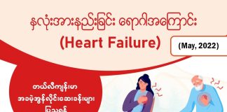 နှလုံးအားနည်းခြင်းရောဂါအကြောင်း Heart Failure ( May, 2022 )