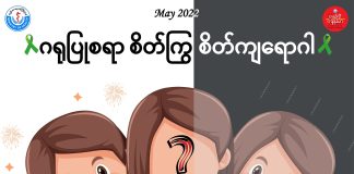 ဂရုပြုစရာ စိတ်ကြွစိတ်ကျရောဂါ BIPOLAR AFFECTIVE DISORDER (June, 2022 )