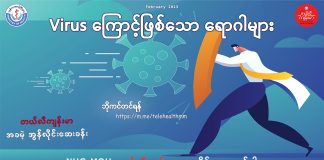 ဗိုင်းရပ်စ် (virus) ကြောင့်ဖြစ်သော ရောဂါများ Virus Infections (February, 2023)