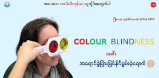 အရောင်ခွဲခြားမြင်နိုင်စွမ်းမဲ့ရောဂါ Color Blindness