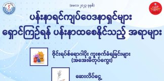 ပန်းနာရင်ကျပ်ဝေဒနာရှင်များ ရှောင်ကြဥ်ရန်အချက်များ