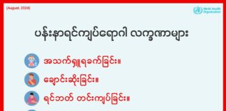 ပန်းနာရင်ကျပ်ရောဂါ လက္ခဏာများ