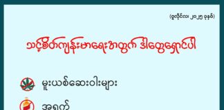 သင့်စိတ်ကျန်းမာရေးအတွက် ဒါတွေရှောင်ပါ (ဇူလိုင်၊ ၂၀၂၅)