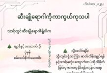 ဆီးချိုရောဂါကို ကာကွယ်ကုသပါ (ဒီဇင်ဘာ၊ ၂၀၂၅)